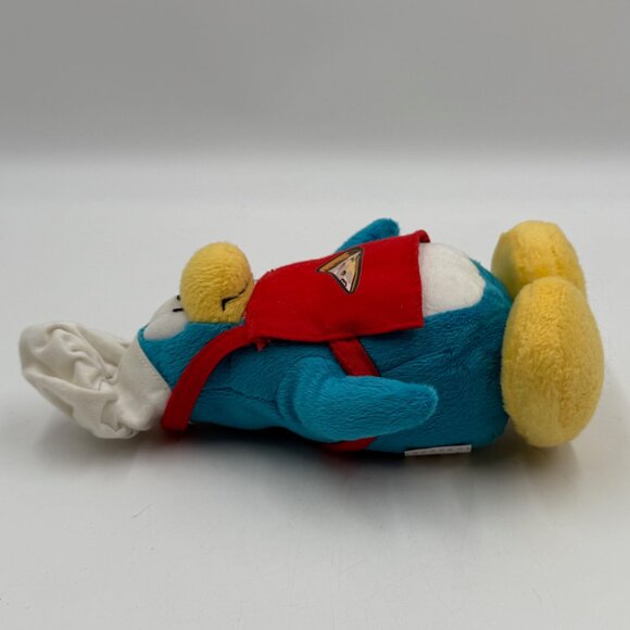 Club Penguin Chef Plush Toy with Pizza Apron Disney 2011 Stuffed Animal NO Coin - Picture 2 of 8